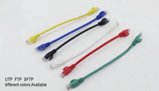 High Quality Free Sample Available Copper CAT6 UTP Patch Cord for Netwrok Communication