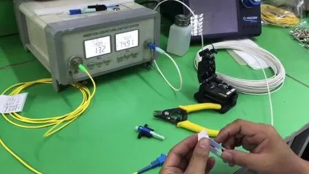 Sc Singlemode Simplex Fiber Optics Connector Assembly