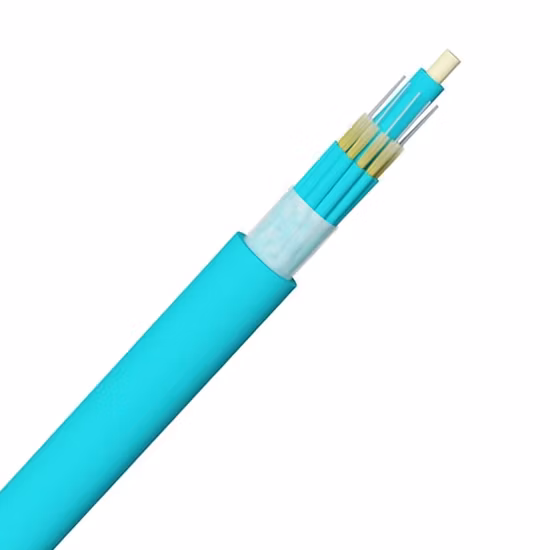 China Factory Indoor Cable 1~288 Core Single Mode Multimode PVC LSZH Communication Fiber Optic Cable