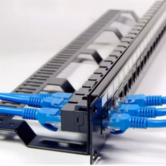 Unshielded Patch Panel CAT6/CAT6A Networking Rackmount RJ45 19inch Blank Patch Panel